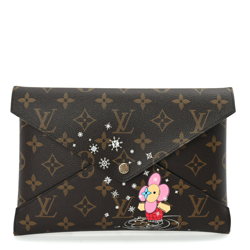  Louis Vuitton Monogram 2023 Christmas Animation Kirigami Pochette Set Multicolour