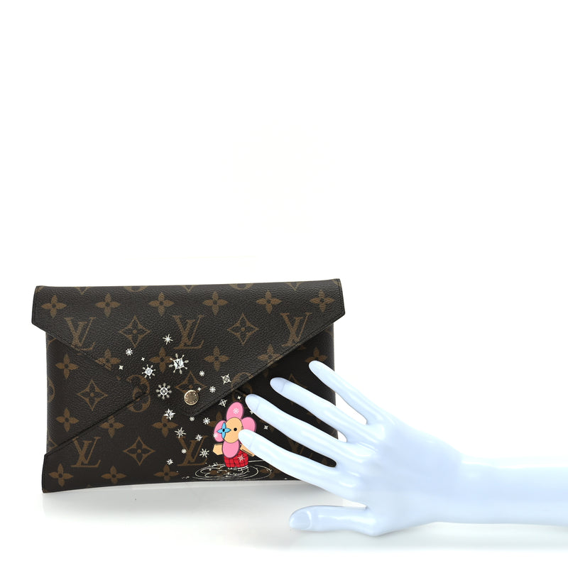  Louis Vuitton Monogram 2023 Christmas Animation Kirigami Pochette Set Multicolour