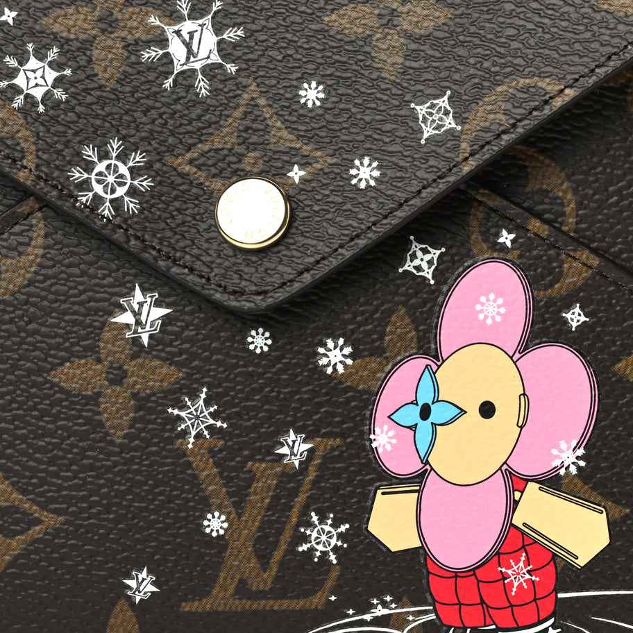Louis Vuitton Monogram 2023 Christmas Animation Kirigami Pochette Set Multicolour Image 8