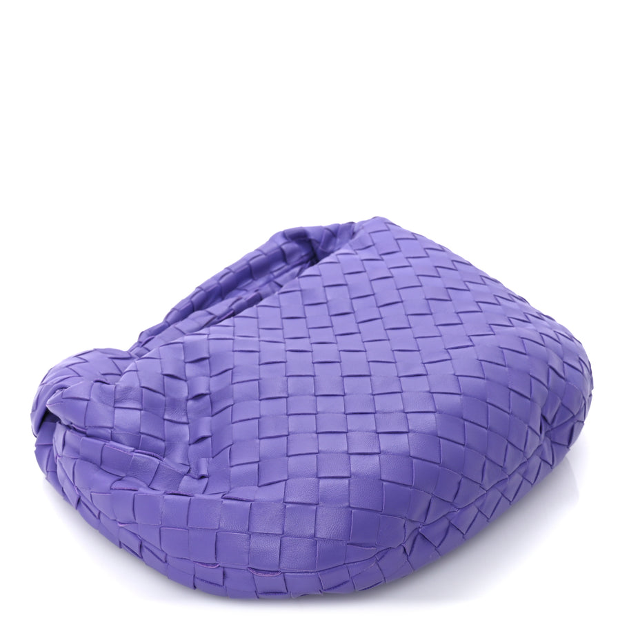 Bottega Veneta Nappa Intrecciato Teen Jodie Hobo Purple Image 7