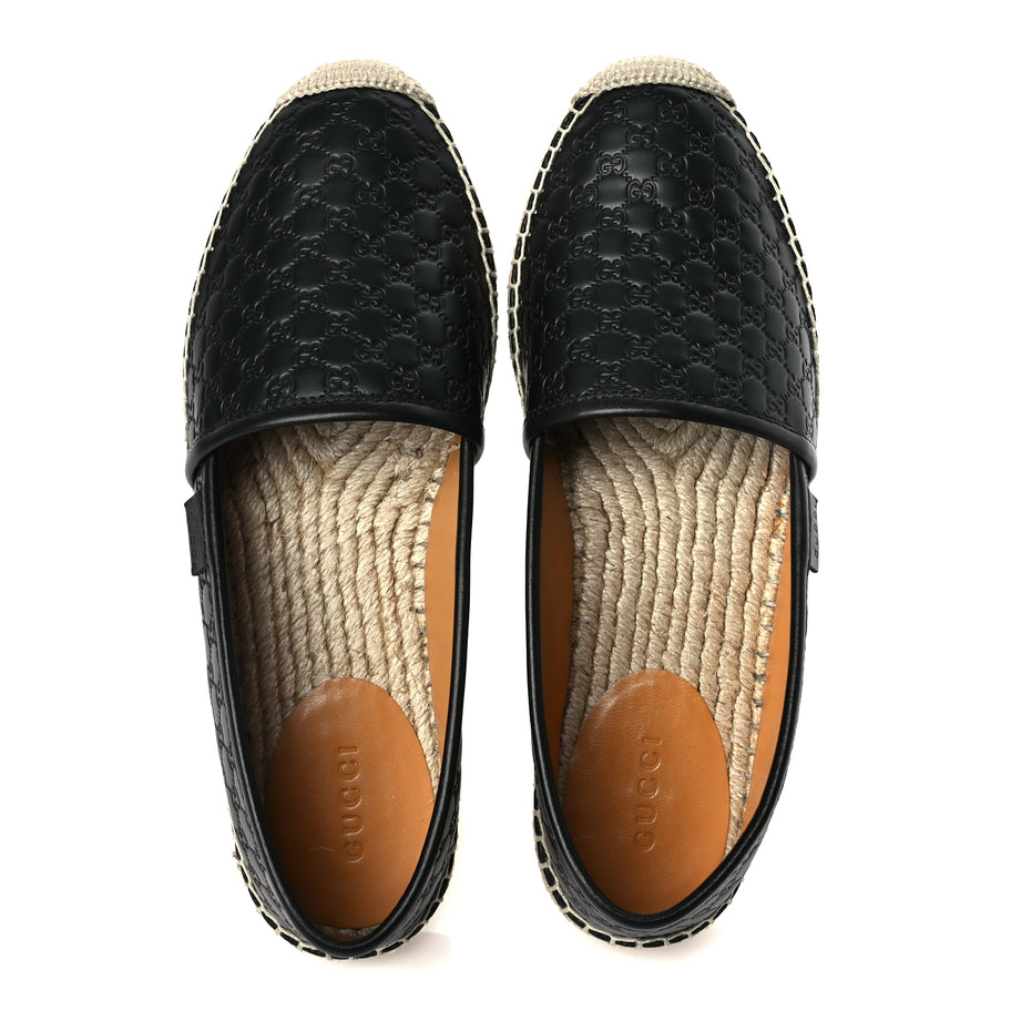 Gucci Microguccissima Signature Espadrilles 36 Black Image 2