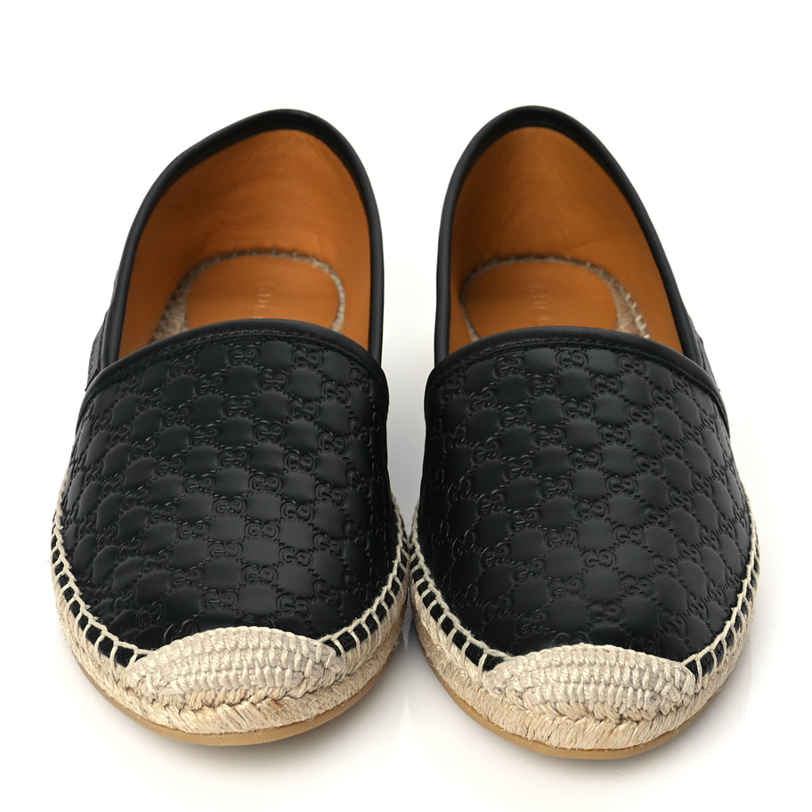Gucci Microguccissima Signature Espadrilles 36 Black Image 3