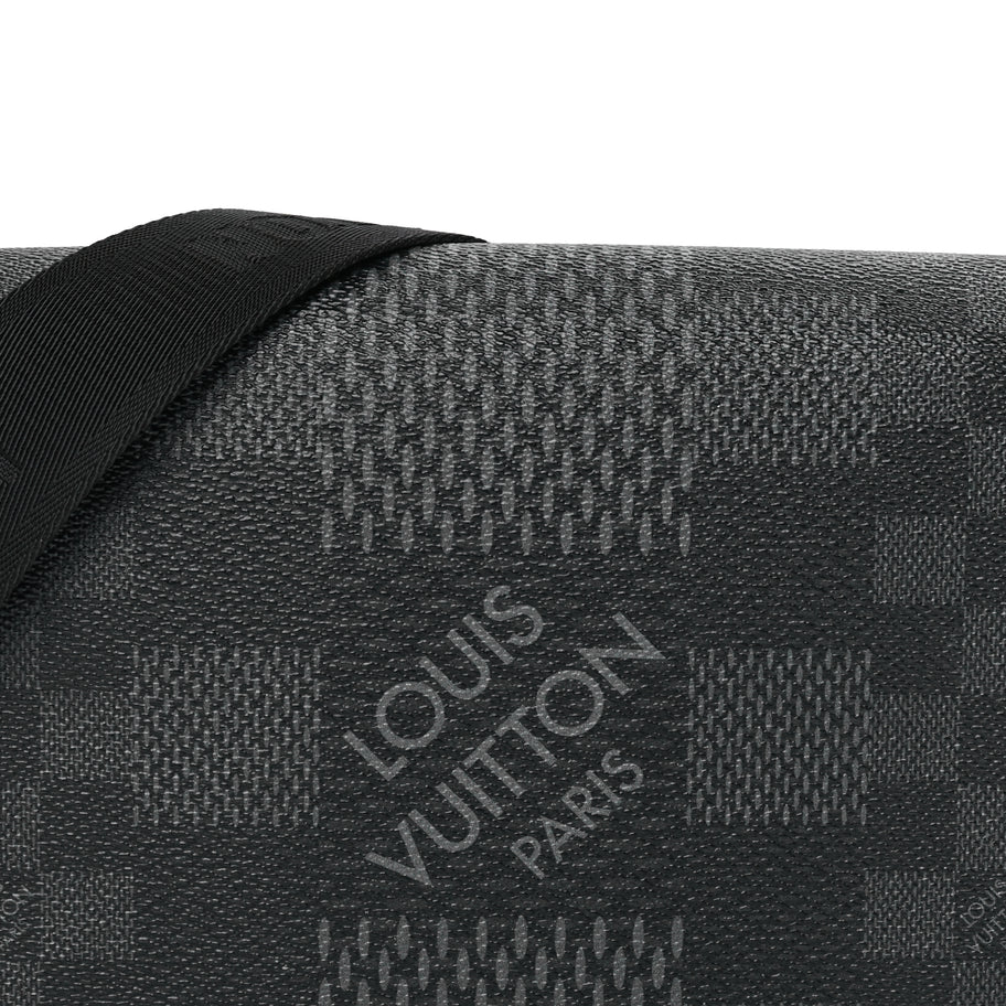 Louis Vuitton Damier Graphite 3D Studio Messenger Black Image 6