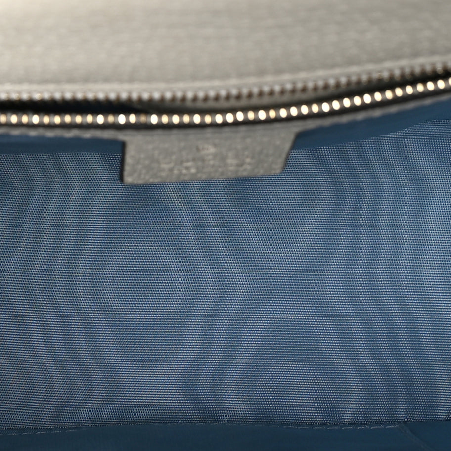 Gucci Textured Calfskin Bee Star Print Small Sylvie Shoulder Bag  Mystic White Image 4
