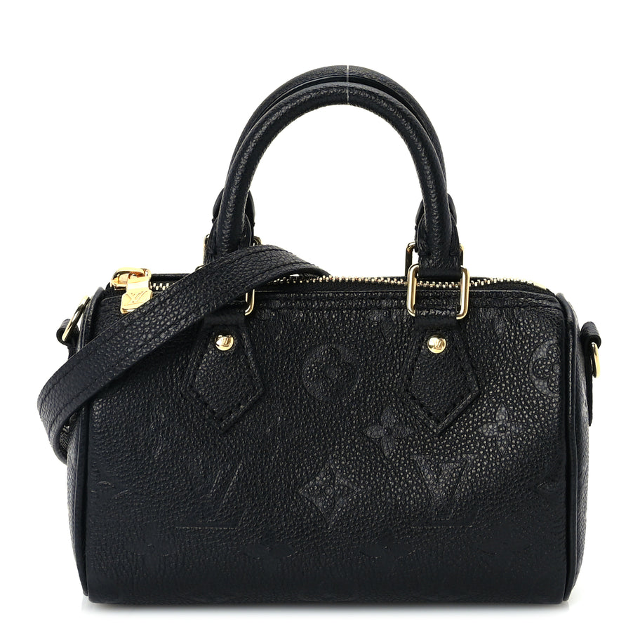 Louis Vuitton Empreinte Monogram Nano Speedy Black Image 1