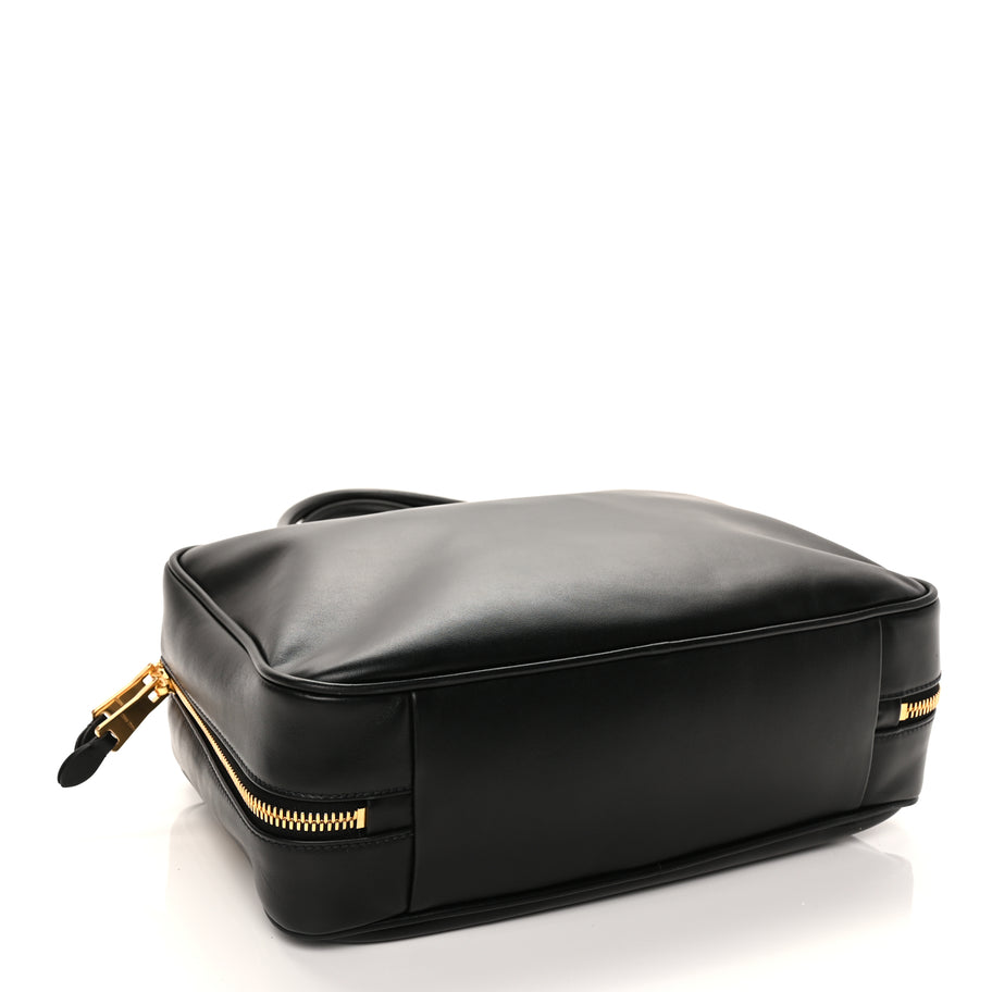 Miu Miu Soft Calf Softy Large Beau Top Handle Bag Black Image 3