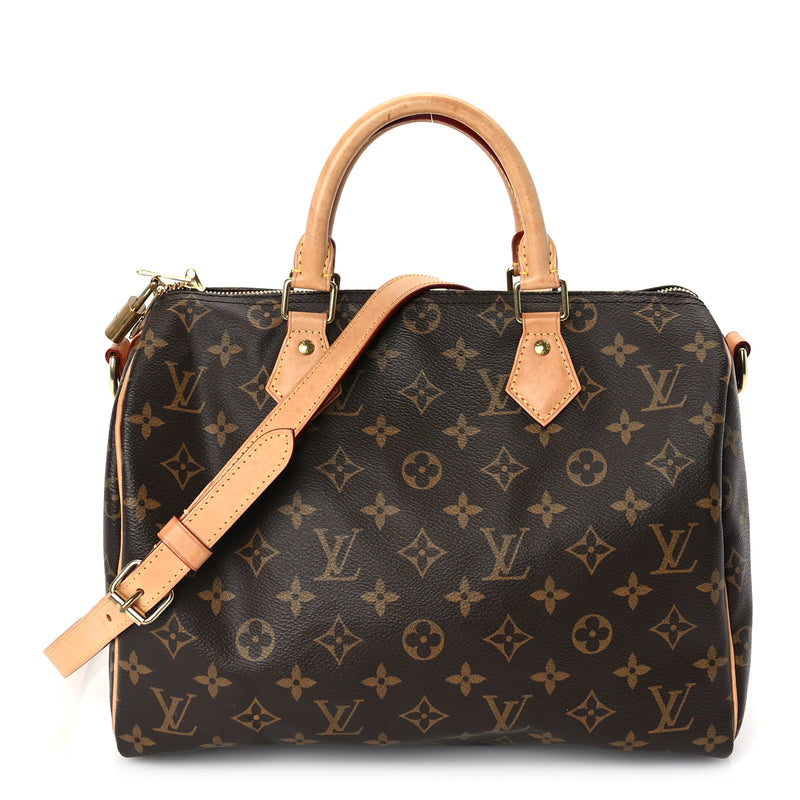  Louis Vuitton Monogram Speedy Bandouliere 30