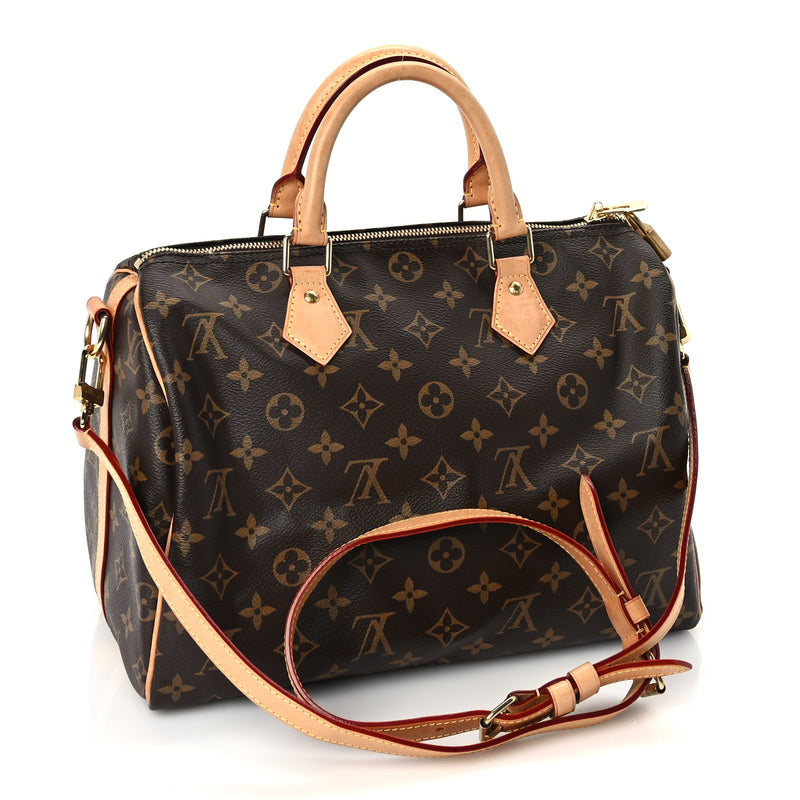  Louis Vuitton Monogram Speedy Bandouliere 30
