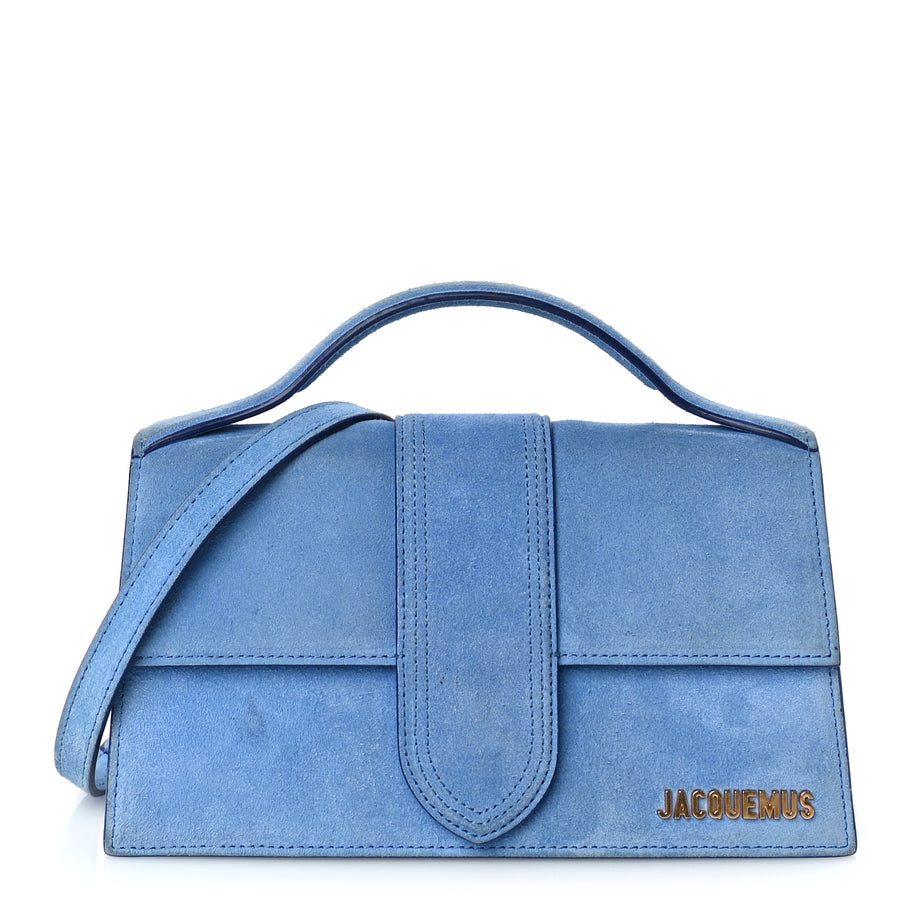 Jacquemus Nubuck Le Grand Bambino Blue Image 1