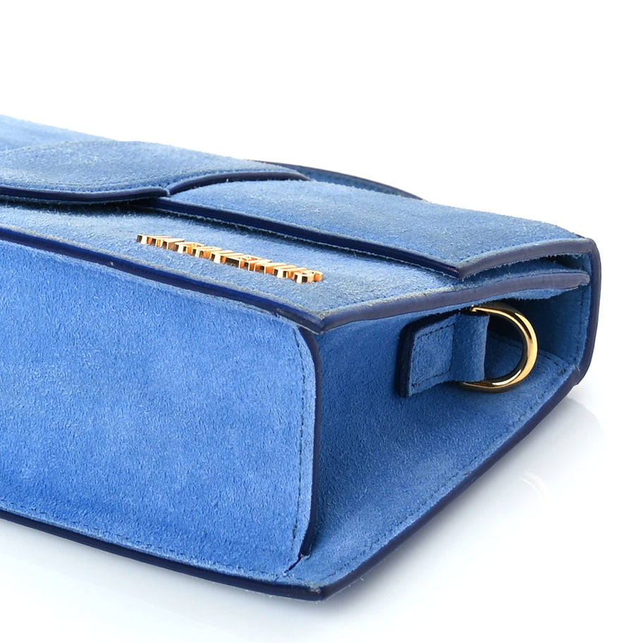 Jacquemus Nubuck Le Grand Bambino Blue Image 8