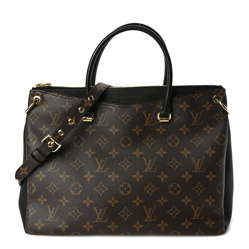  Louis Vuitton Monogram Pallas Black