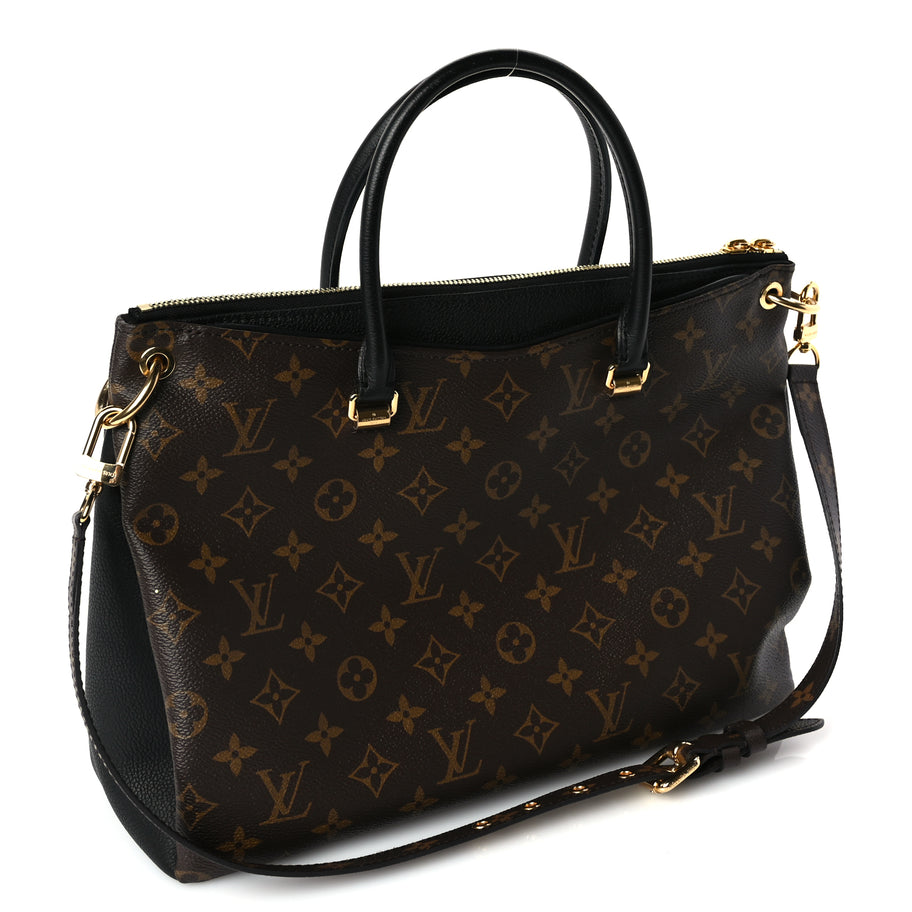 Louis Vuitton Monogram Pallas Black Image 2