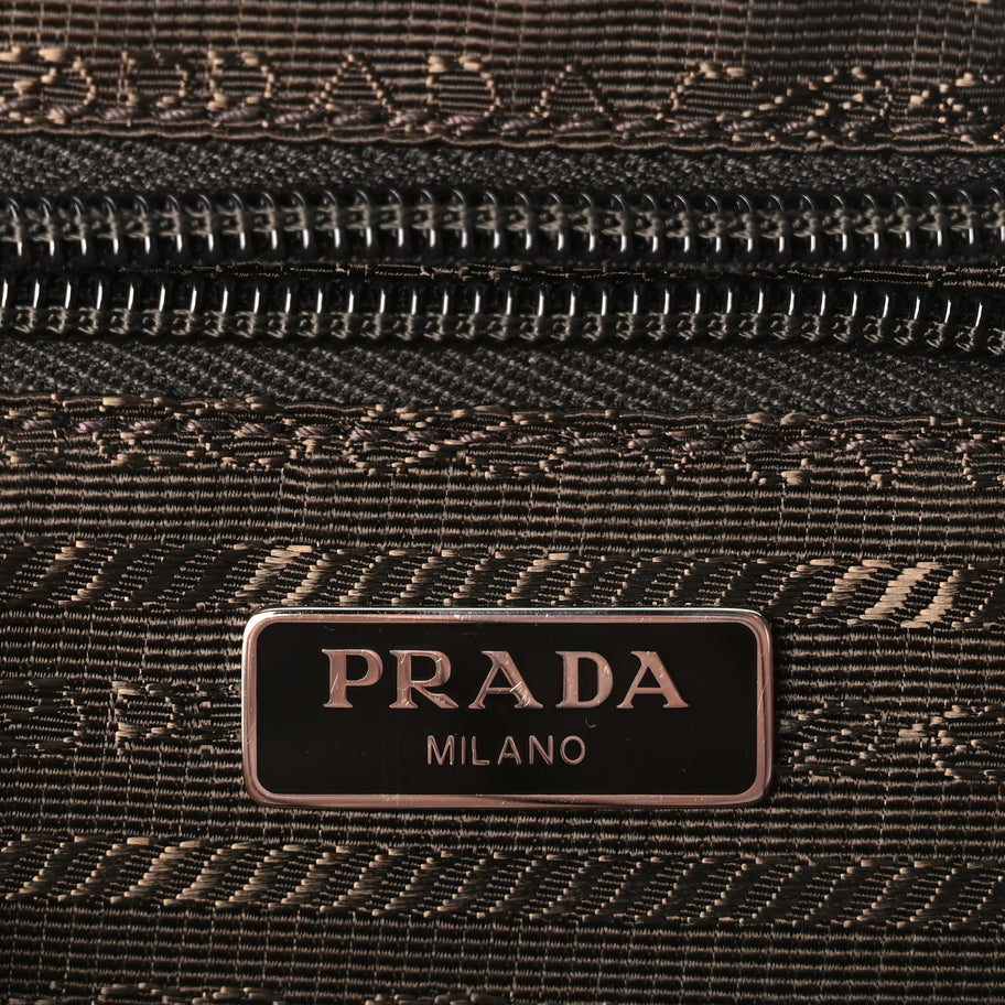 Prada Re-Nylon Vela Saffiano Wristlet Brandy Image 6