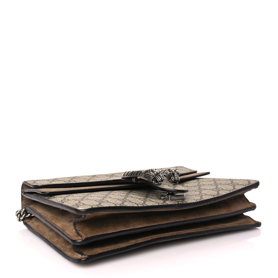 Gucci GG Supreme Monogram Small Dionysus Shoulder Bag Taupe Image 3