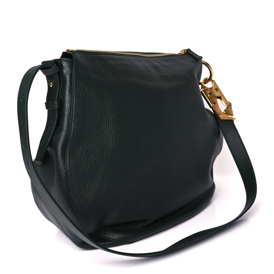 Burberry Grainy Calfskin Medium Knight Crossbody Bag Vine Image 2