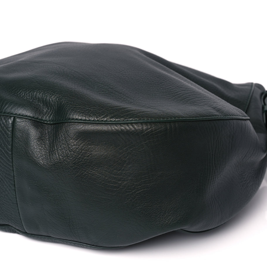 Burberry Grainy Calfskin Medium Knight Crossbody Bag Vine Image 9