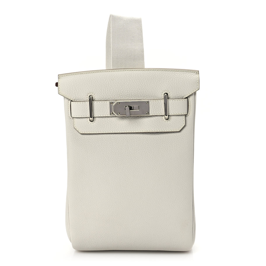 Hermes Togo Hac A Dos PM Backpack  Craie Image 1