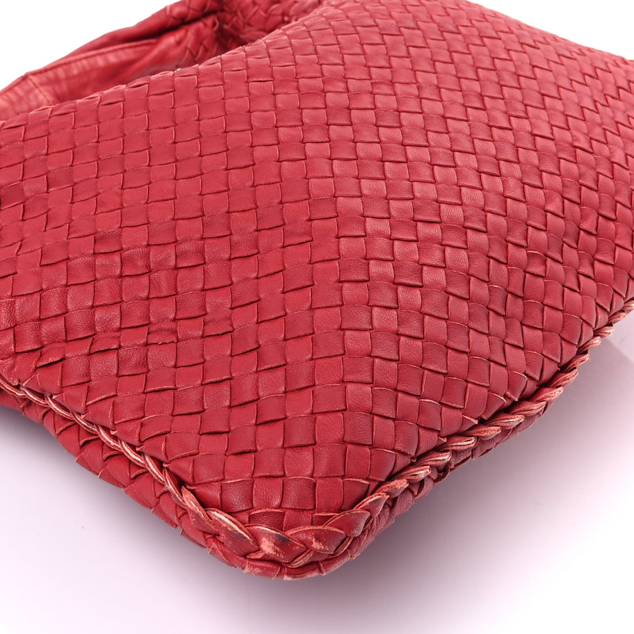 Bottega Veneta Nappa Intrecciato Medium Veneta Hobo Fraise Image 7