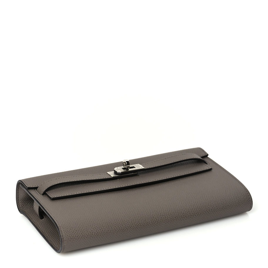 Hermes Epsom Kelly To Go Wallet Etain Etain Image 3