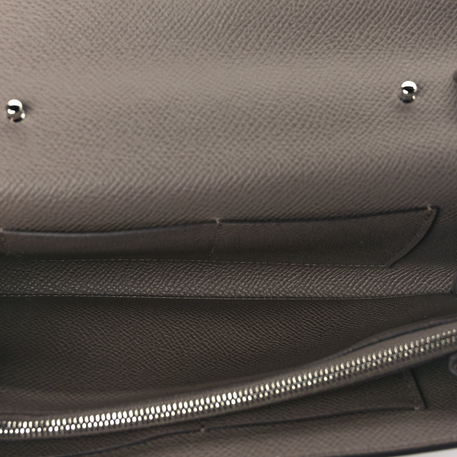 Hermes Epsom Kelly To Go Wallet Etain Etain Image 4