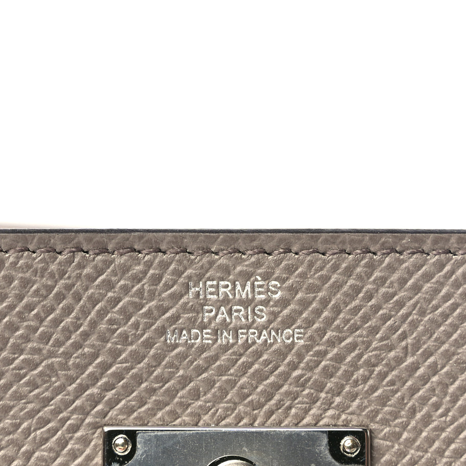 Hermes Epsom Kelly To Go Wallet Etain Etain Image 5