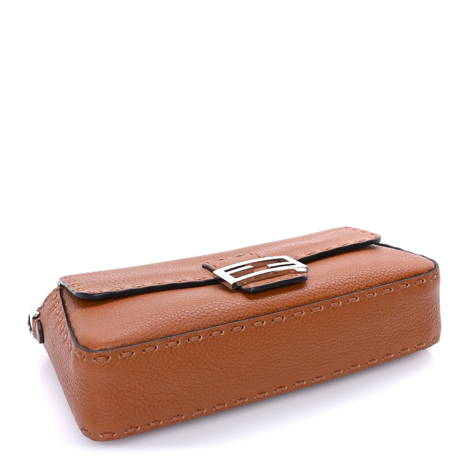 Fendi Cuoio Romano Selleria Baguette Sienna Image 3
