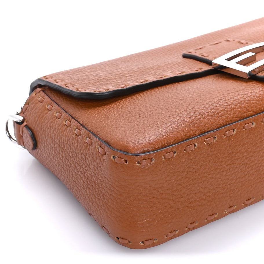 Fendi Cuoio Romano Selleria Baguette Sienna Image 7