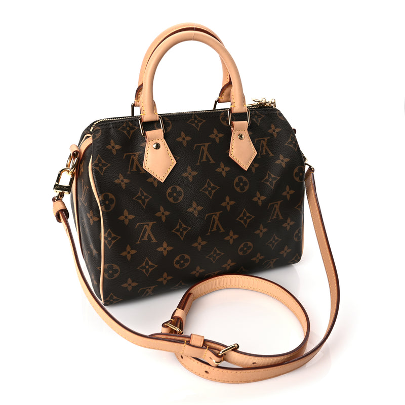  Louis Vuitton Monogram Speedy Bandouliere 25