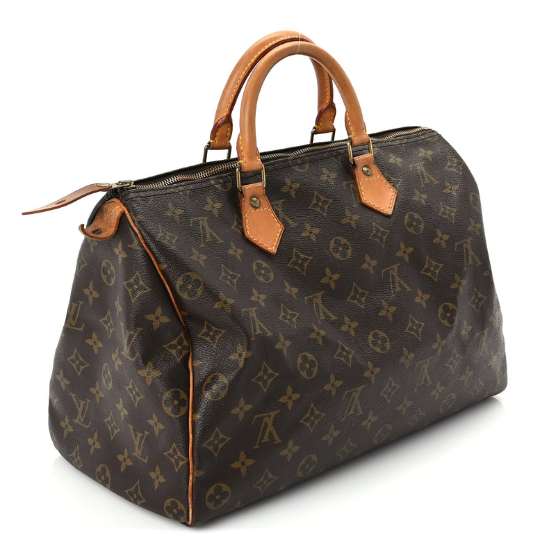  Louis Vuitton Monogram Speedy 35