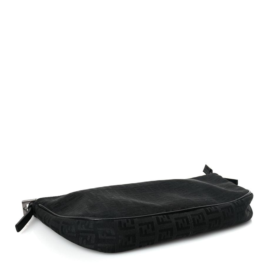 Fendi Zucchino Pochette Black Image 3