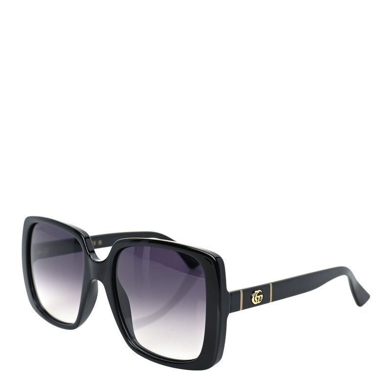  Gucci Acetate Square Sunglasses GG0637SK  Black