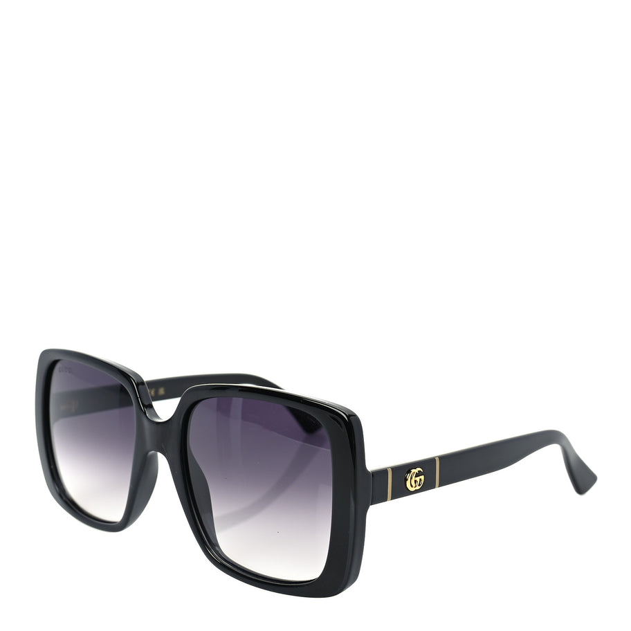 Gucci Acetate Square Sunglasses GG0637SK  Black Image 1