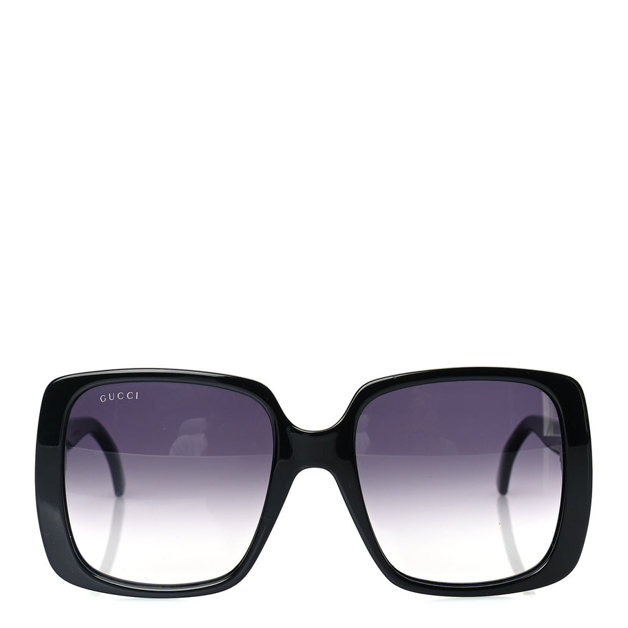 Gucci Acetate Square Sunglasses GG0637SK  Black Image 2