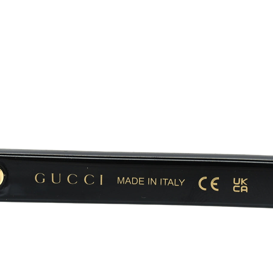 Gucci Acetate Square Sunglasses GG0637SK  Black Image 6