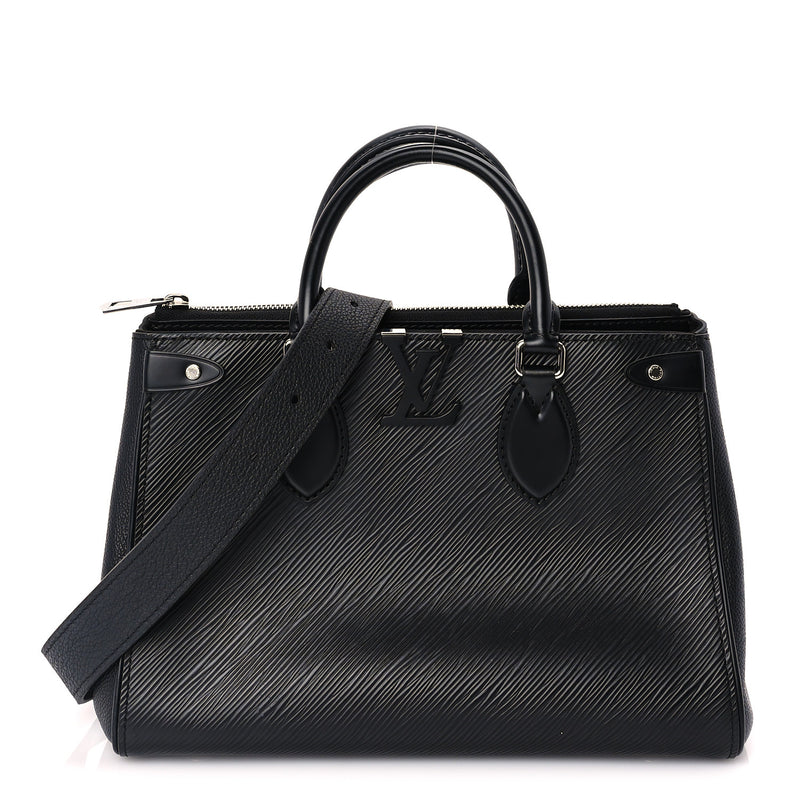  Louis Vuitton Epi Grenelle Tote MM  Black