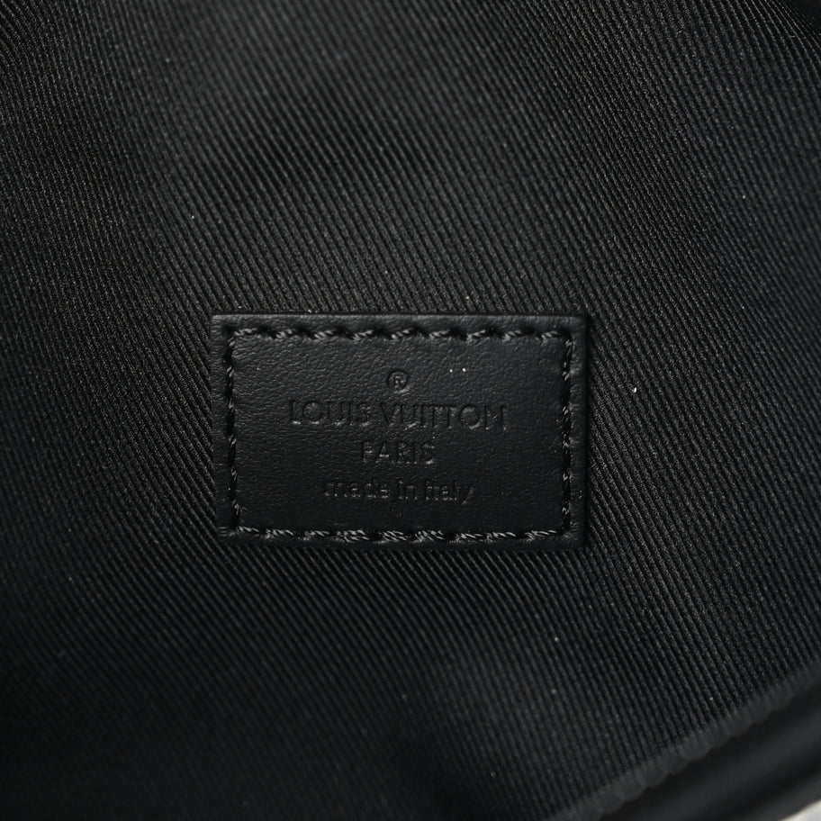 Louis Vuitton Nylon Snow Capsule Embroidered Monogram Bumbag  Black Image 5