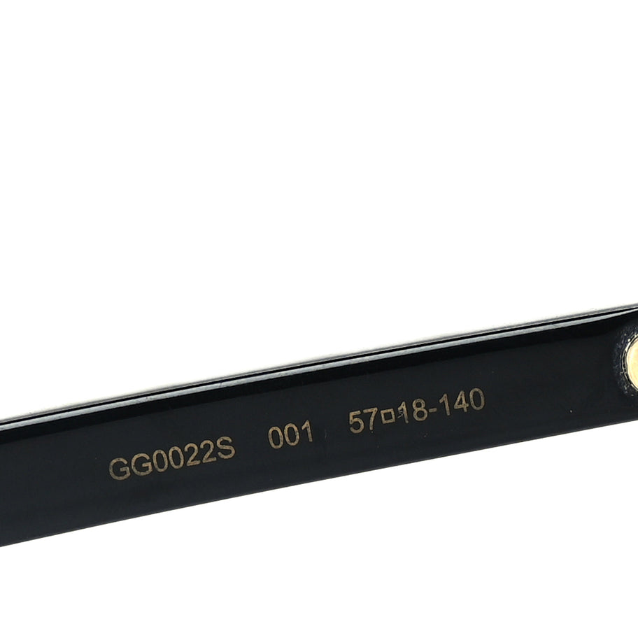 Gucci Acetate GG Sunglasses GG0022S  Black Image 5