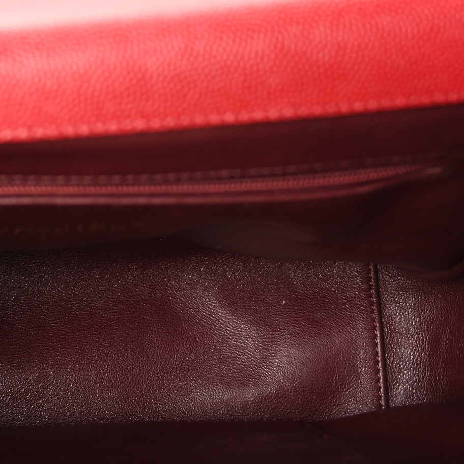 Chanel Caviar Quilted Large Business Affinity Flap  Red Image 4