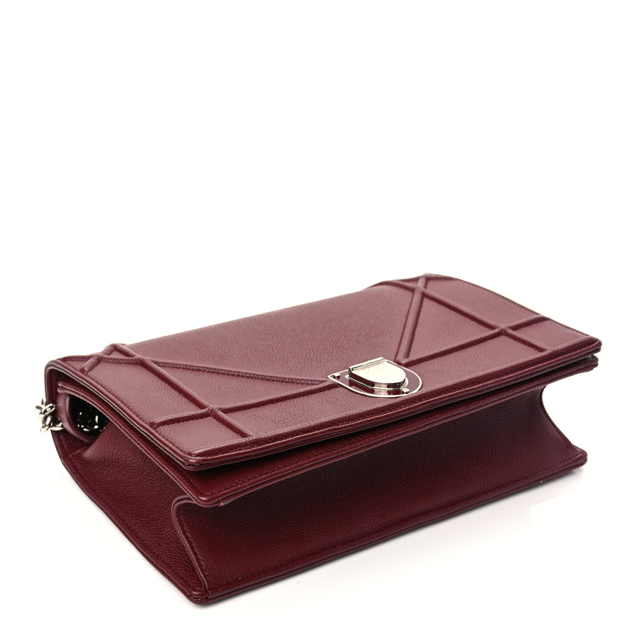 Christian Dior Grained Calfskin Medium Diorama Flap Bag Image 3