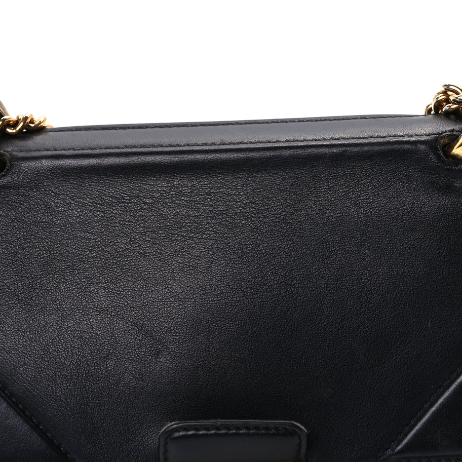 Fendi Vitello Grace Matte Small Kan U Shoulder Bag Black Image 6