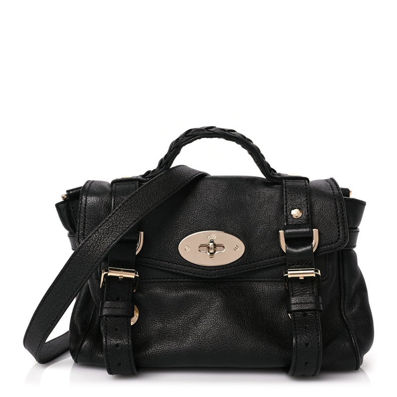  Mulberry Soft Buffalo Mini Alexa Black