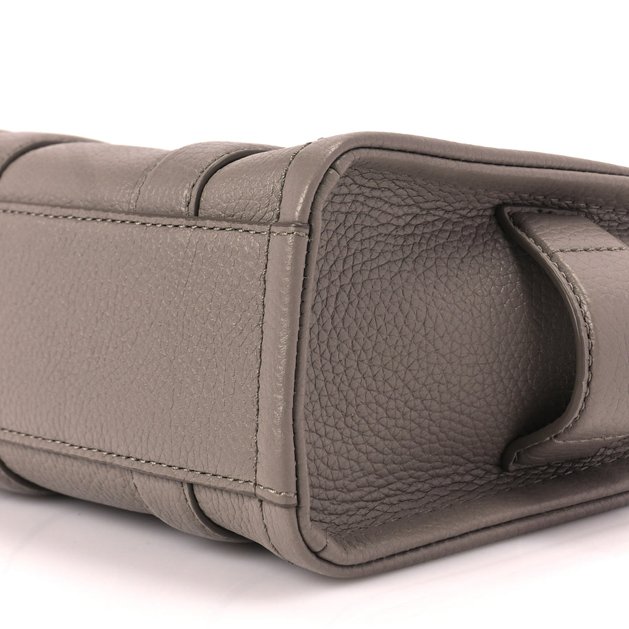 Marc Jacobs Grained Calfskin Small The Tote Bag Cement Image 8