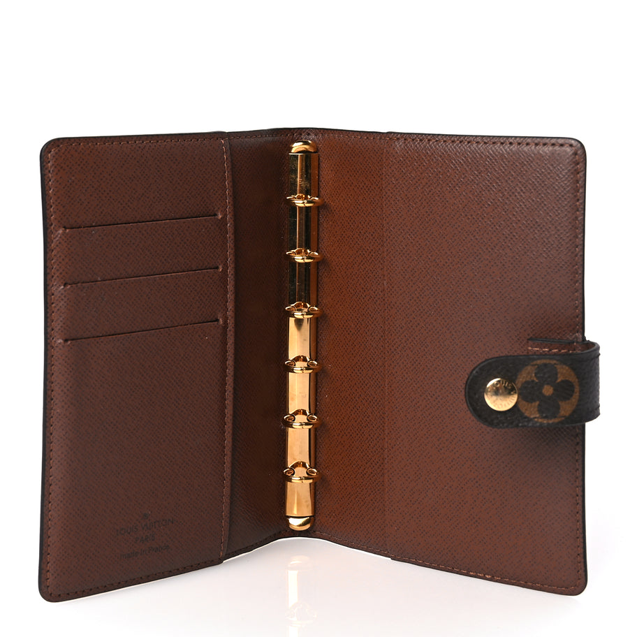 Louis Vuitton Monogram Small Ring Agenda Cover Image 4