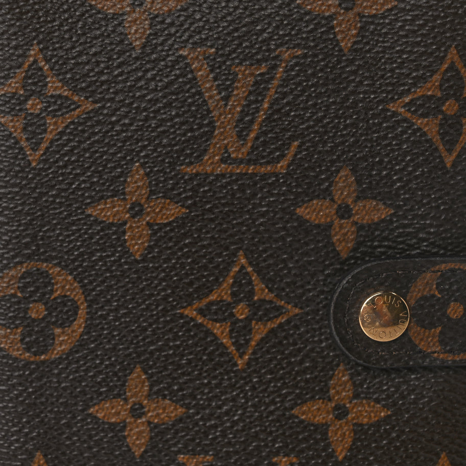 Louis Vuitton Monogram Small Ring Agenda Cover Image 6