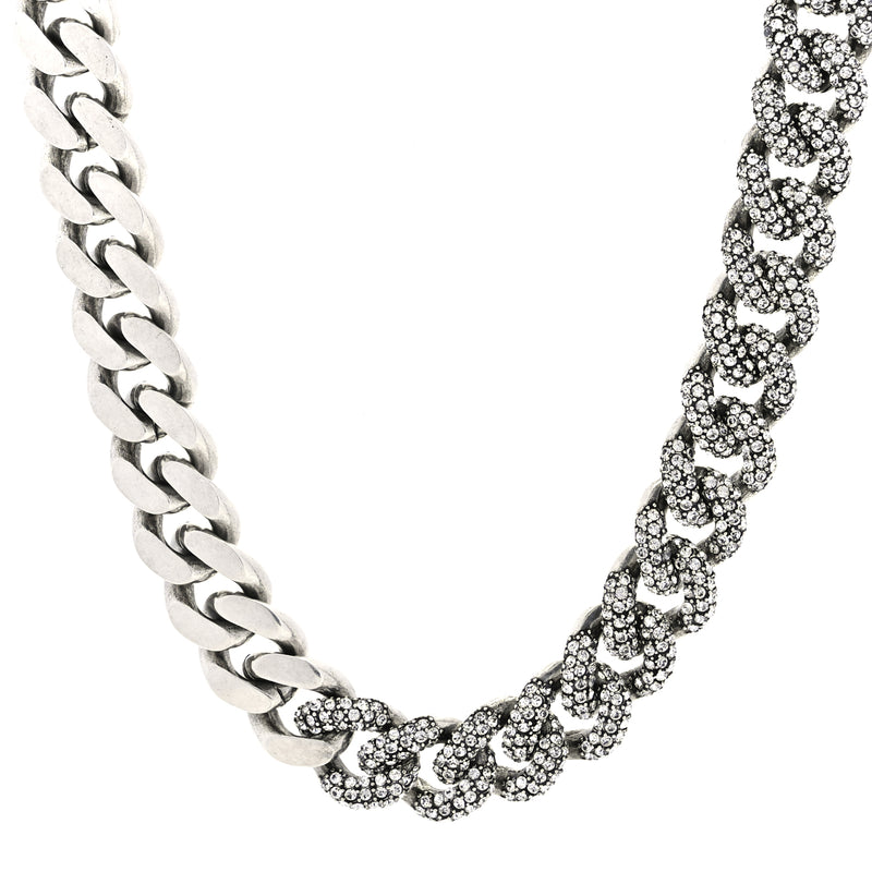  Saint Laurent Curb Chain Necklace