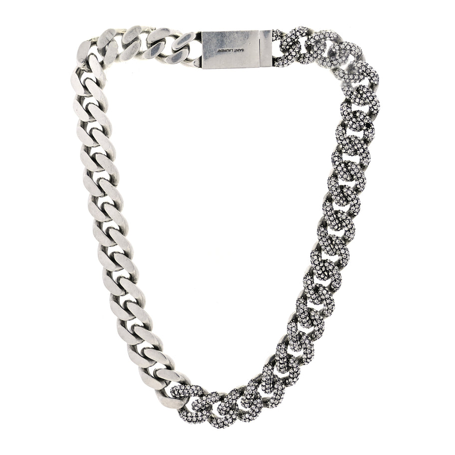 Saint Laurent Curb Chain Necklace Image 3