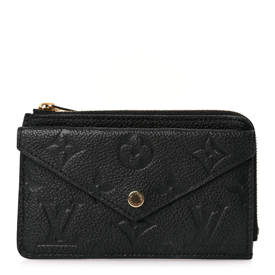 Louis Vuitton Empreinte Recto Verso Card Holder Black Image 1