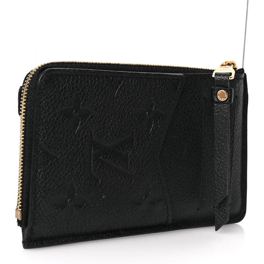 Louis Vuitton Empreinte Recto Verso Card Holder Black Image 3