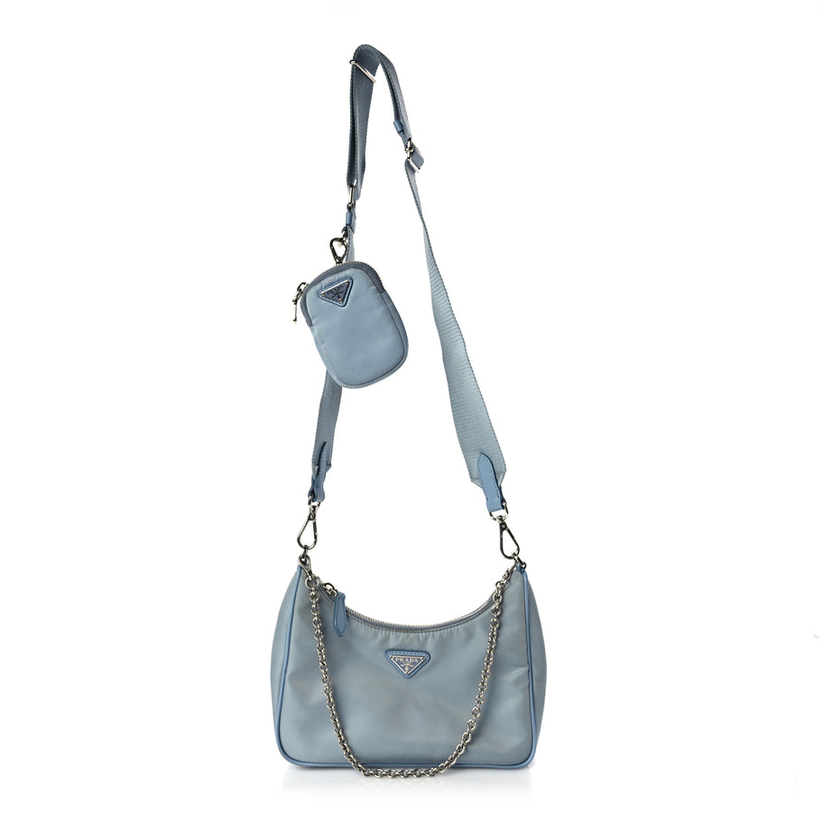 Prada Nylon Re-Edition 2005 Shoulder Bag Astrale Image 1