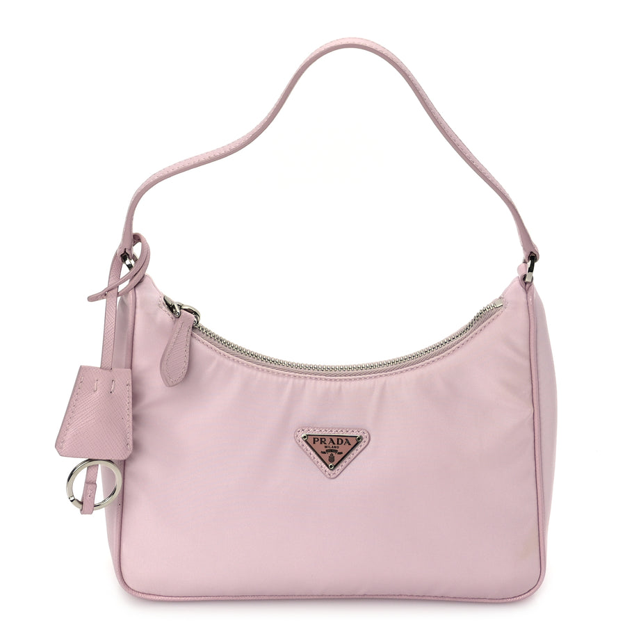 Prada Re-Nylon Saffiano Mini Re-Edition 2005 Bag Alabastro Image 1